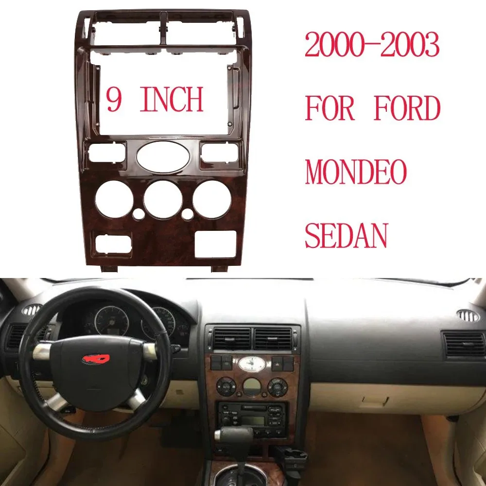 

For 2000-2003 FORD MONDEO SEDAN 9inch Car Radio Fascias Frame Stereo Panel Dashboard Installation Accessory Auto Tools Kit Cover