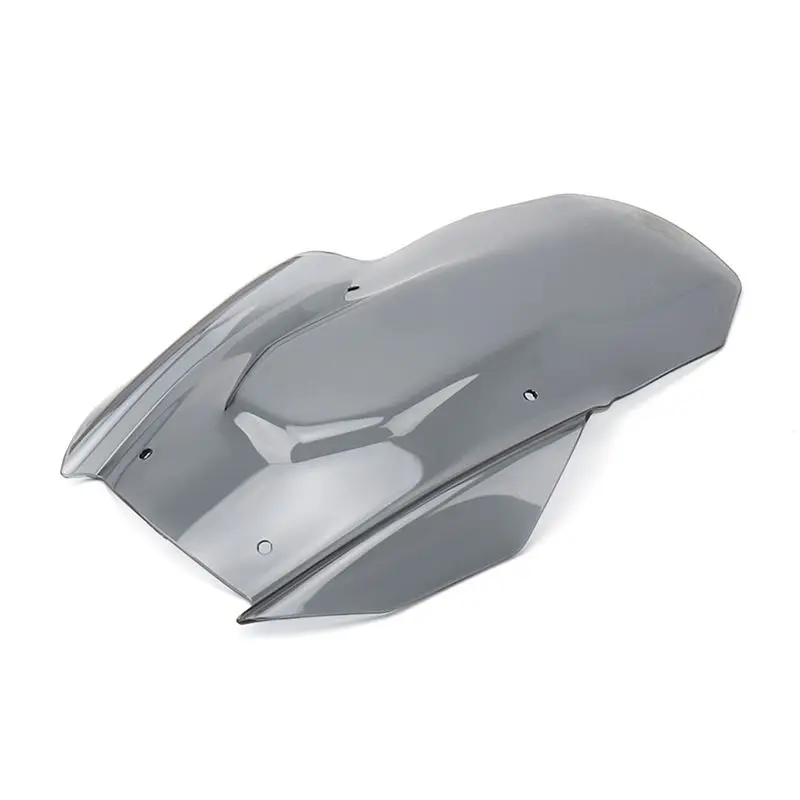 الزجاج الأمامي حاجز الرياح واقي الشاشة منحرف المفسد لهوندا ADV 350 ADV350 2022 2023 استبدال (أسود) #3