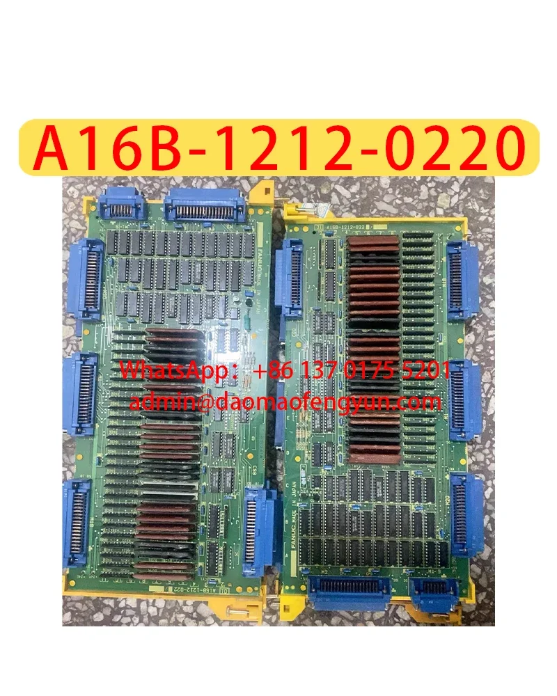

A16B-1212-0220 Used I/O circuit Boards Tested for Normal Shipping，A16B 1212 0220，Fast Shipping
