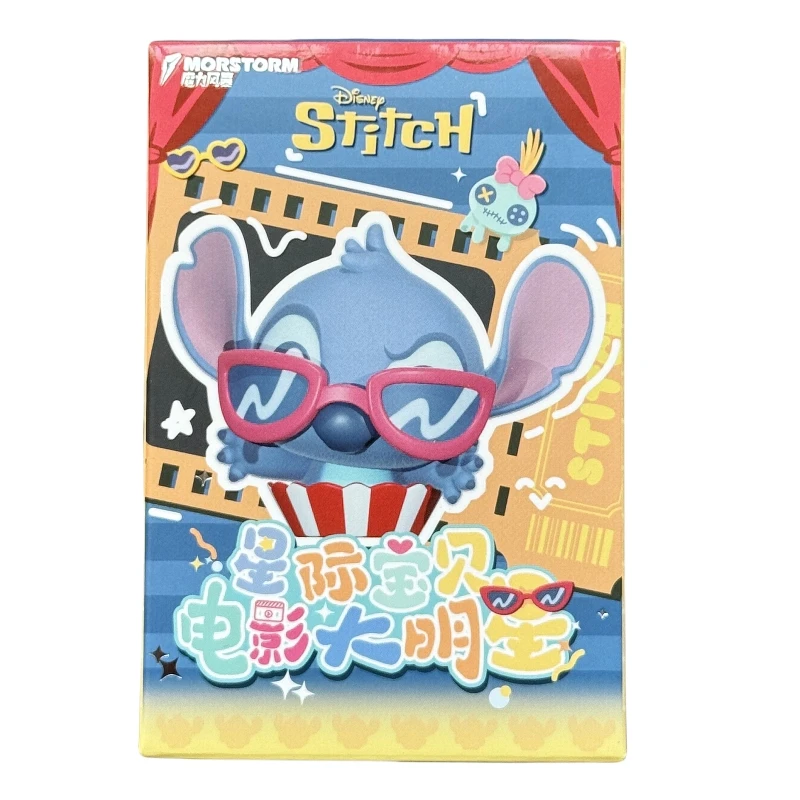 

Подлинная классическая аниме Disney Lilo & Stitch Angel Reuben Blind Box, коллекция украшений, фигурка, модель игрушки, кукла, детский подарок