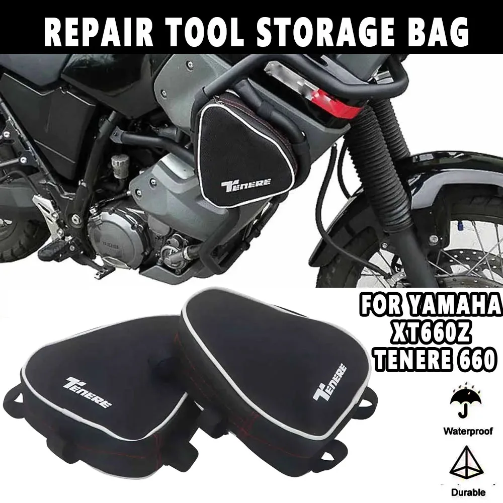 Brand New Motorcycle Frame Crash Bars Waterproof Bag Repair Tool Placement Bag For Yamaha Tenere 660 XT660Z XTZ 660