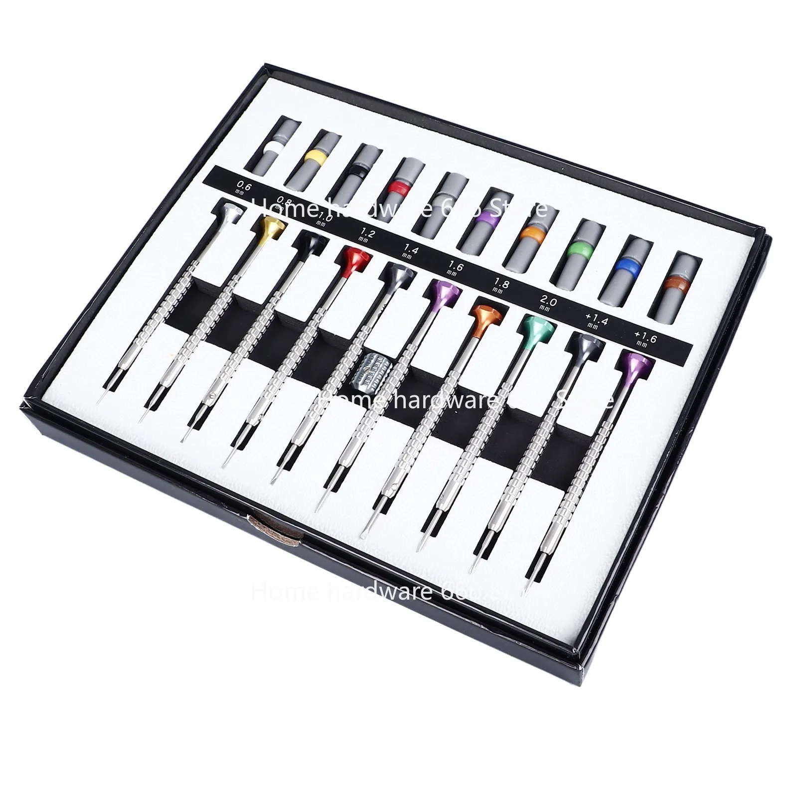 Watch Repair Tool 10 Pcs Watch Repair Screwdriver, Thick Handle 10pc Screw Batch Set, One/cross Screwdriver