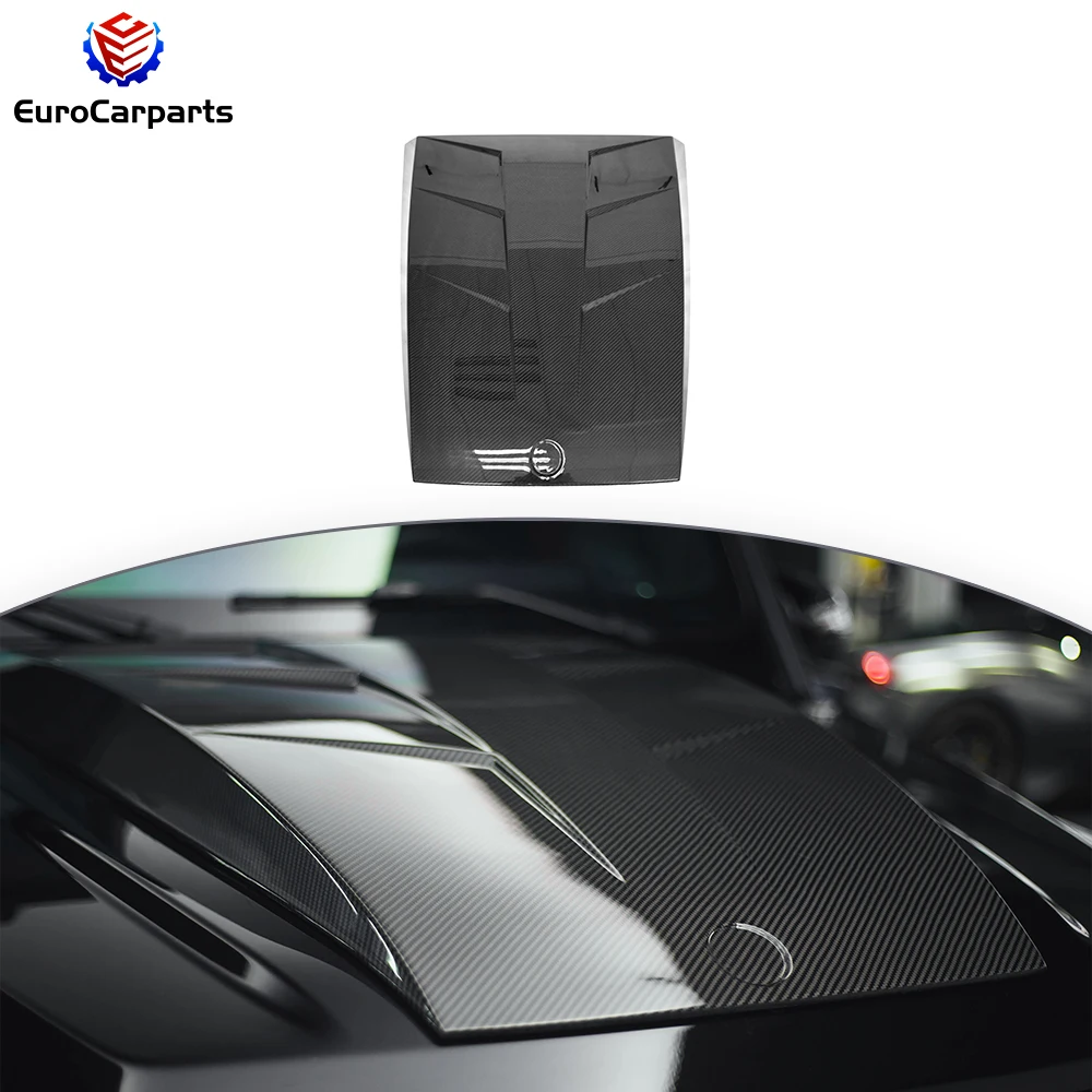 W464 Hood Fit For G-Class W463A 2019 Year Up To G Works Style Dry Carbon Fiber Hood Scoop 40Th Anniversary