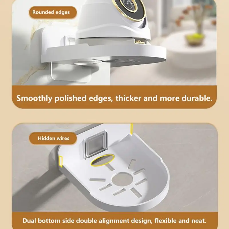 Staffa di montaggio a parete per fotocamera supporto per montaggio a parete per telecamera staffa per montaggio a soffitto a parete per altoparlante per fotocamera con macchina a sfera di sicurezza