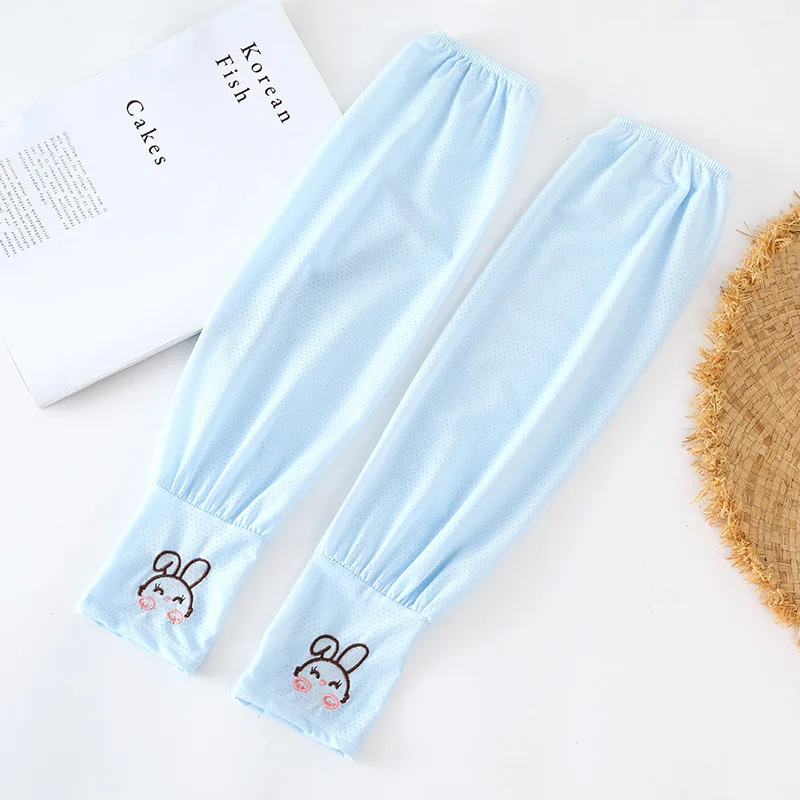 Women's Ice Silk Sun Protection Sleeves Loose UV Cooling Arm Sleeves for Summer Driving  Outdoor Breathable Sunscreen Cover