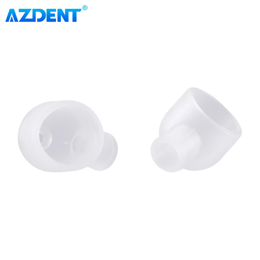 2 SZTUK Dental Tiny Cover Powder Dust Proof AZDENT Cap SandTrap Autoclave pasuje do mikropiełkarki do ścierania powietrza z tlenku glinu