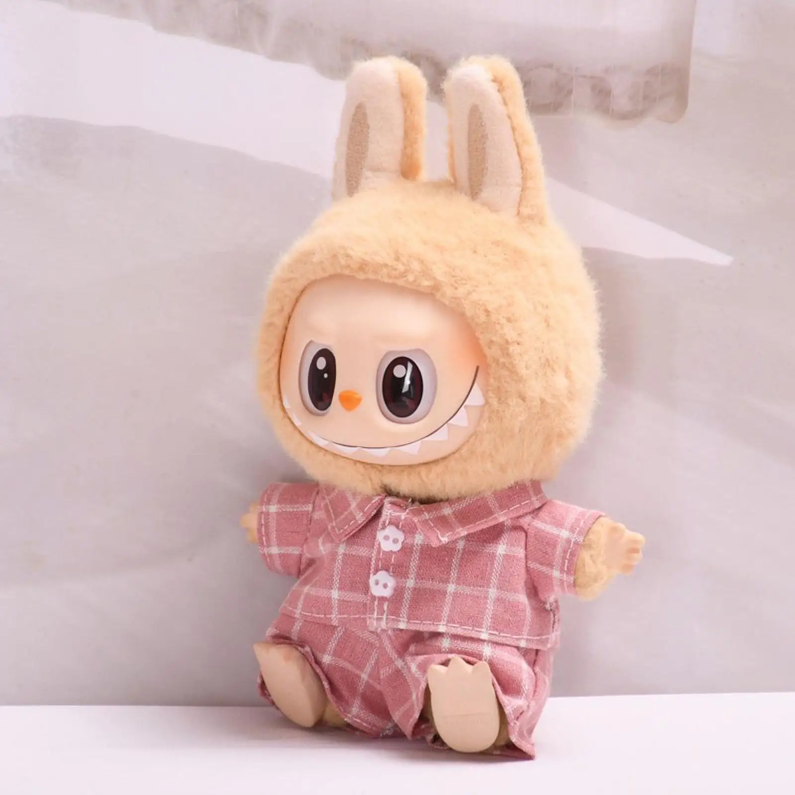 

Girls Doll T Shirt and Pants Suit Imagination Soft for Little Girls Coordination Pendant Doll Doll Clothing for 5.91inch Doll