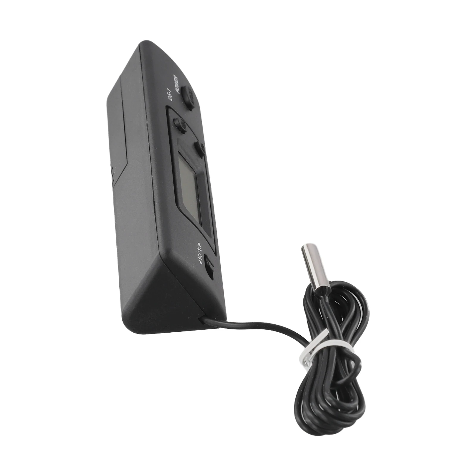 

100% Brand New Long Distance Temperature Measurement Car Thermometer Thermometer 0.1 °C/°f 12.5*4*3.5cm ABS Black