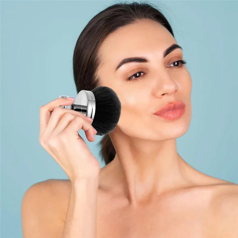 توفر فرشاة المكياج B47B للمزيج البرونزي، أداة توزيع الظهر ذاتية الصنع، تطبيقًا غير مشطًا بدون خط فرشاة