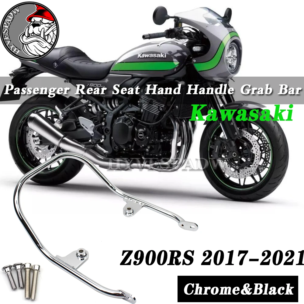 

Motorcycle Accessories for Kawasaki Z900RS Z900 RS Cafe 2018-2022 2021 2020 Rear Bumper Passenger Seat Hand Handle Grab Bar Rail