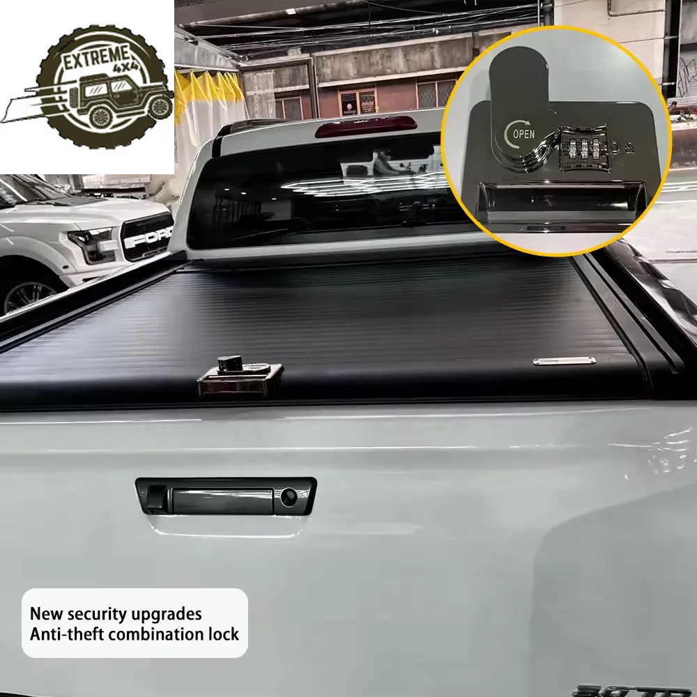 

High Quality Factory Price 4X4 Pickup Trunk Hard Type Aluminum Roller Lid Tonneau Cover for Isuzu-D-Max