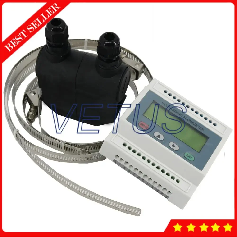 TDS-100M-L2 Ultrasonic Modular Flow Meter Water Oil Flowmeter for Liquids DN300~6000mm -30-160C Sensor L2 Transducer