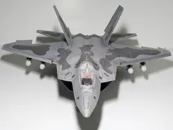 F22 Raptor Invisible Fighter Fine Edition Super Great 3D Paper Model DIY Origami Toy