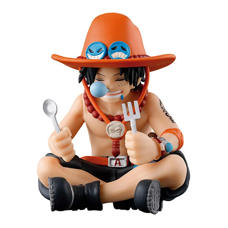 Bandai Original One Piece Luffy Ace Yamato Collectible Action