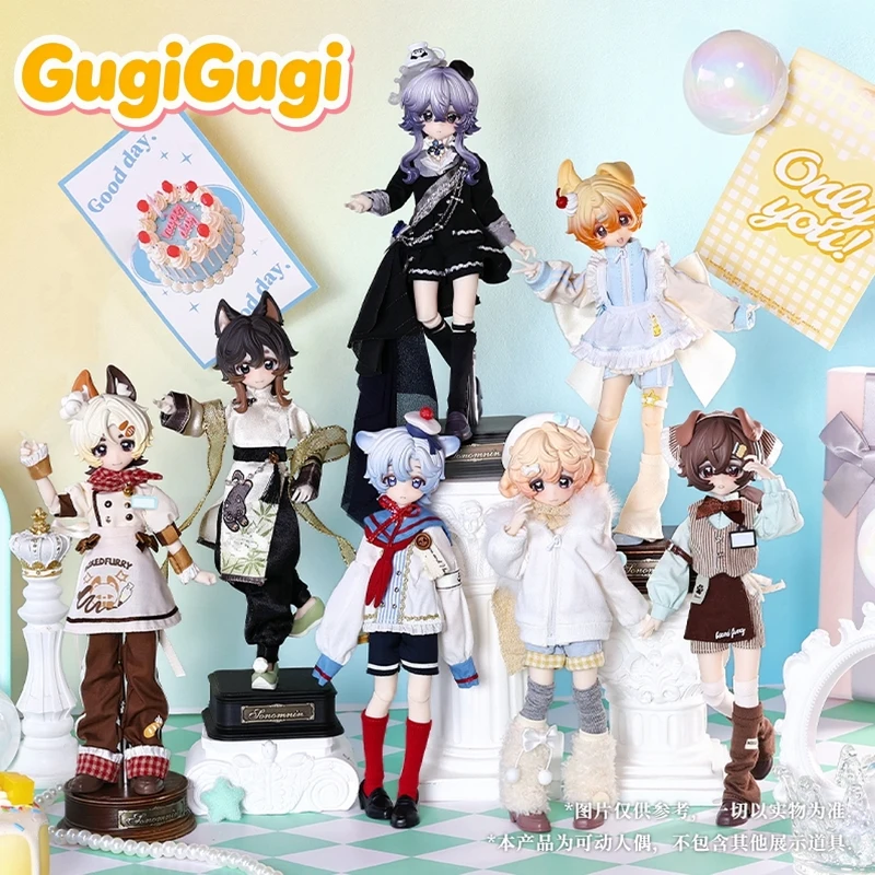 本物の未来ドールズボックス入りファーリーシリーズ1-8アクションフィギュアbjdブラインドボックスアニメキャラクタードールモデルデスクオーナメントコレクション玩具ギフト