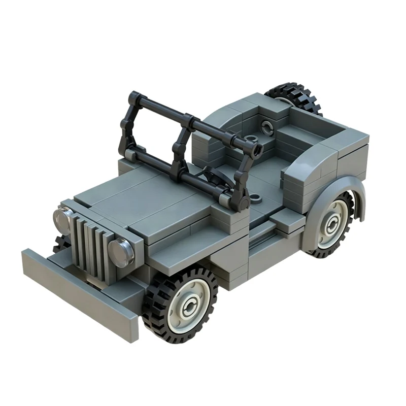 MB Military Off-Road Vehicle Model MOC Building Bricks War Equipment Style Modular Technology Gifts Holiday Assemble Toys Suit