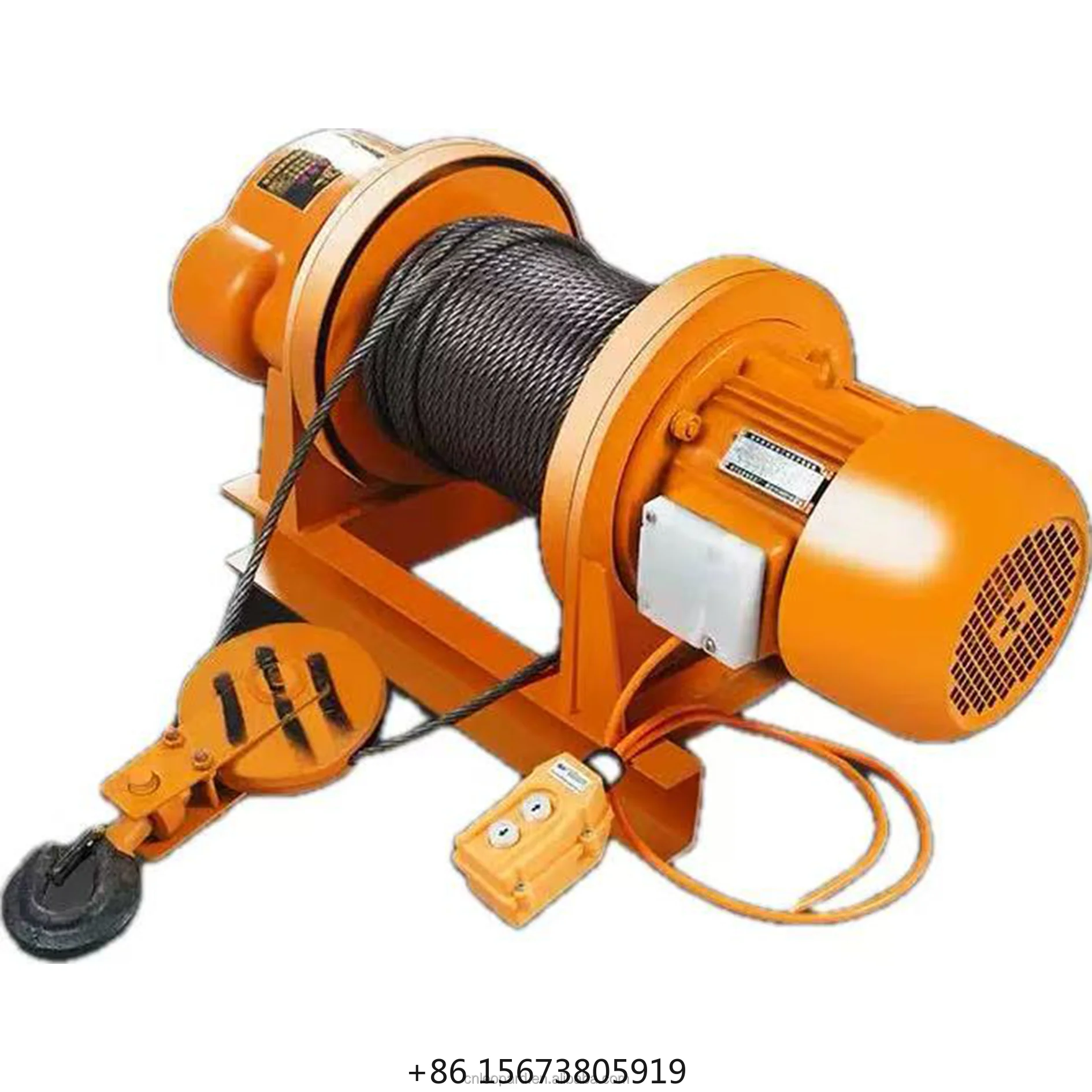 Competitive Price JK-D Series Winch 2-20 Ton-High Speed Electric Winch with Steel Wire Rope for Auto Boat Crane Material Lifting