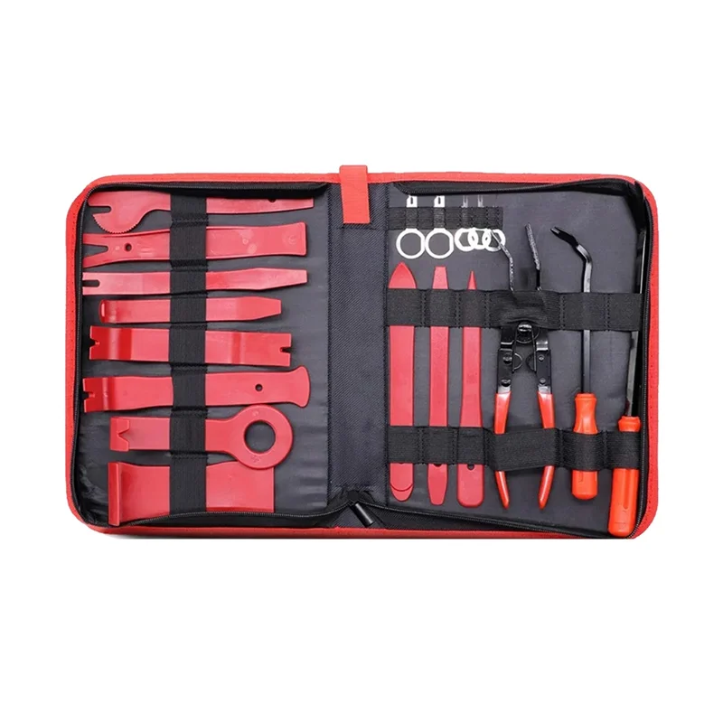 

19Piece Car Trim Removal Tools Kit Fastener Removal Car Interior Disassembly Kit-AS55