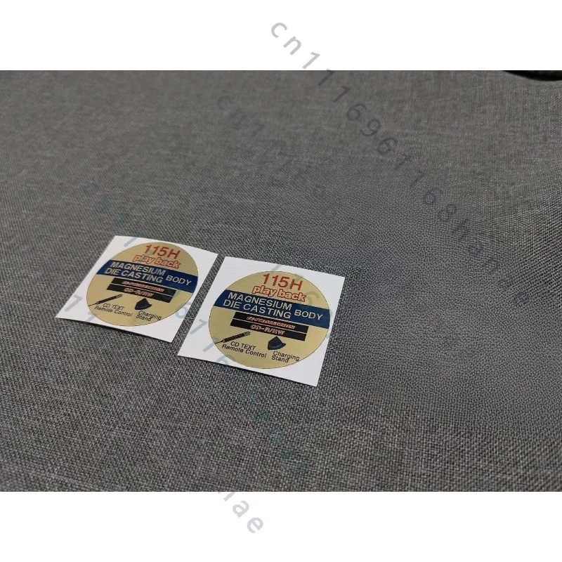 DIY Brushed Gold Housing Sticker For Sony D-EJ1000 CD Walkman Reproduction Restoration Spare Parts