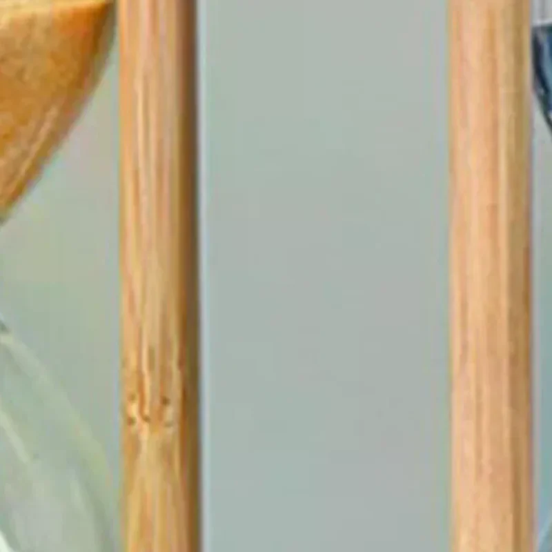 5 Minutes New Wooden Hourglass Mini Desktop Decoration Sand Clock Creative Timers Sandglass Hourglass Kitchen For Kids Gift