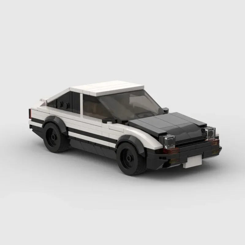 MOC building blocks Toy Rescue Flatbed car model 8 cars series Creative assembly set Holiday birthday gift for boys
