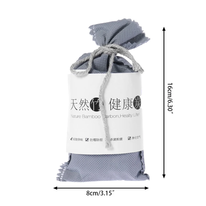 KX4B Car Home Odor Absorber Desodorante ambientador carbono ativado com carvão bambu