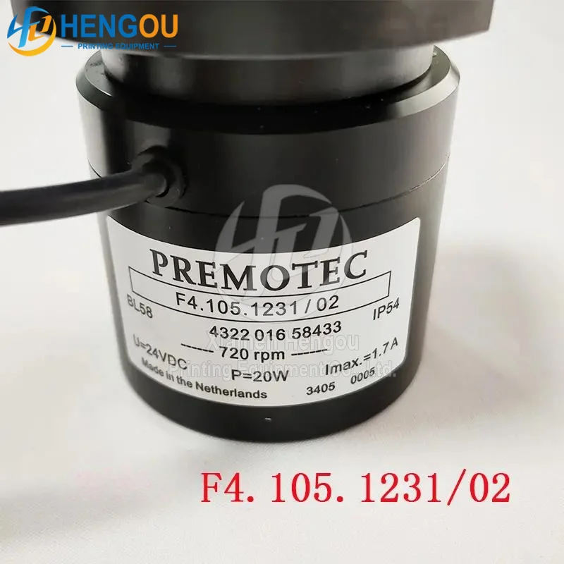 F4.105.1271 F4.105.1261 F4.105.122104 F4.105.123102 Drive Motor For SM102 CD102 Offset Printing Press Parts