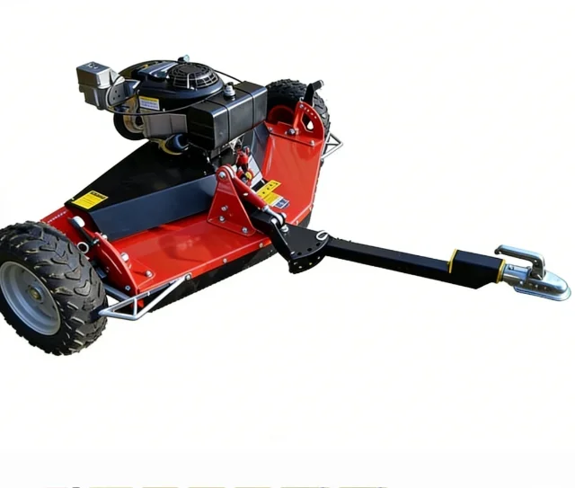 -For Heavy-Duty Towable Rotary Mower for ATV, 20-160mm Height Adjustable Grass Cutter for Large Area Lawn, Farm & Driveway*