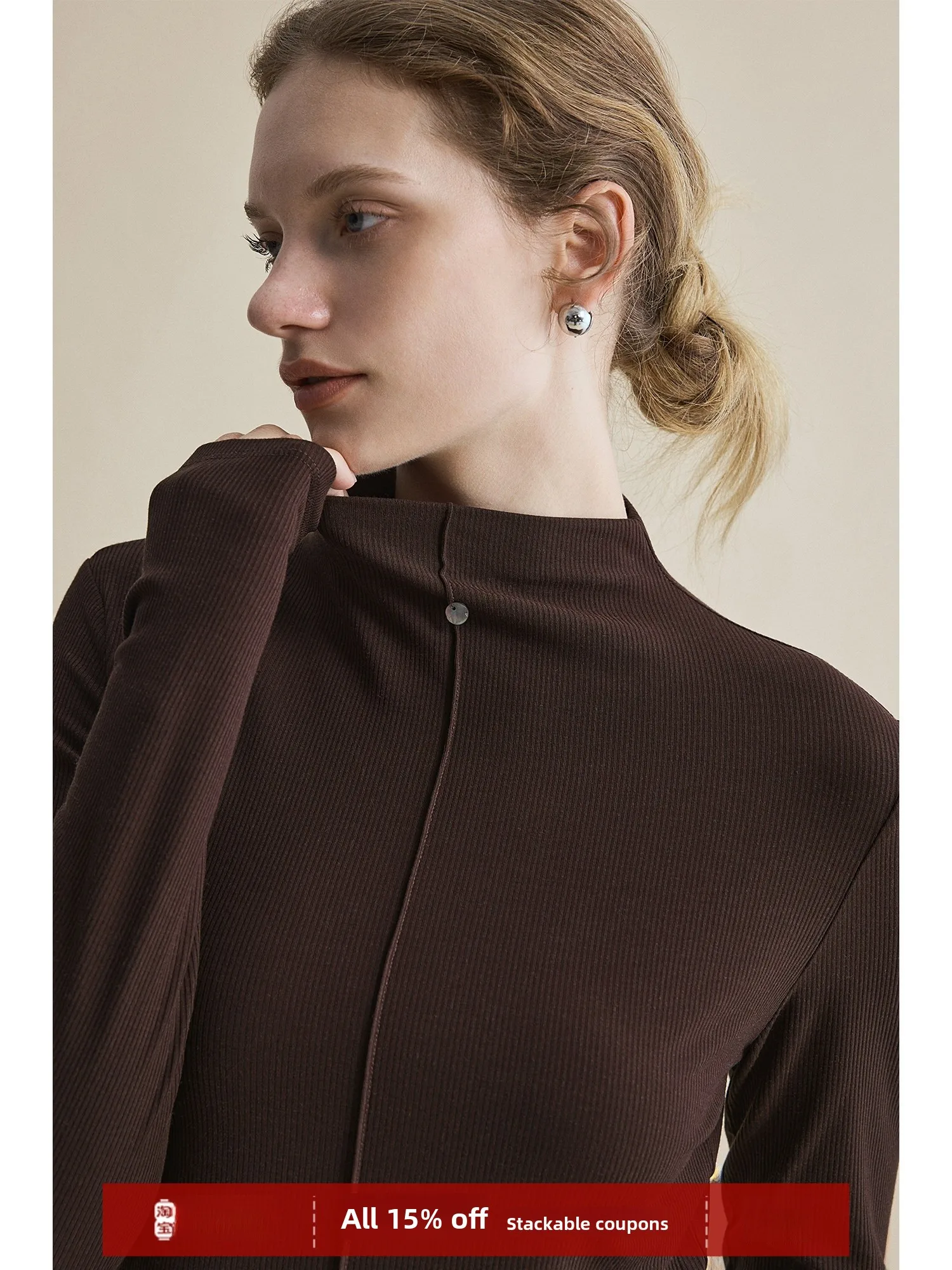 

Женская шелковая футболка High Ne Base irt, высокоэластичная облегающая футболка, мягкий модный теплый топ, внутренняя одежда, футболка Cleanfit Sle