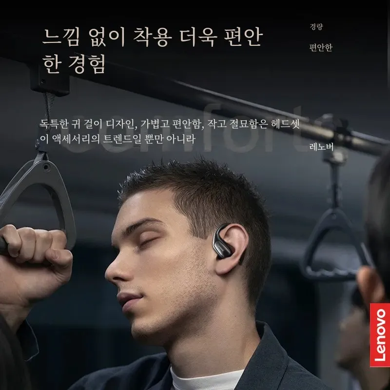 Authentic Lenovo-EA305 TWS Earhook Sports Earphones, Bluetooth 5.4, Dual Mode, Wireless Game Headset, HiFi Stereo Earbuds