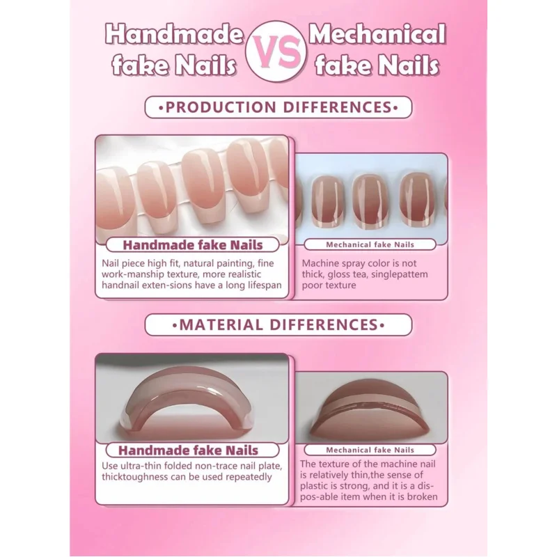 10 szt. Ręcznie Robione Czerwone Paznokcie Sztuczne z Efektem Kociego Oka, Zimowe Świąteczne Paznokcie z Falistym Wzorem, Naklejane, Odpinane, Brokatowe Tipsy