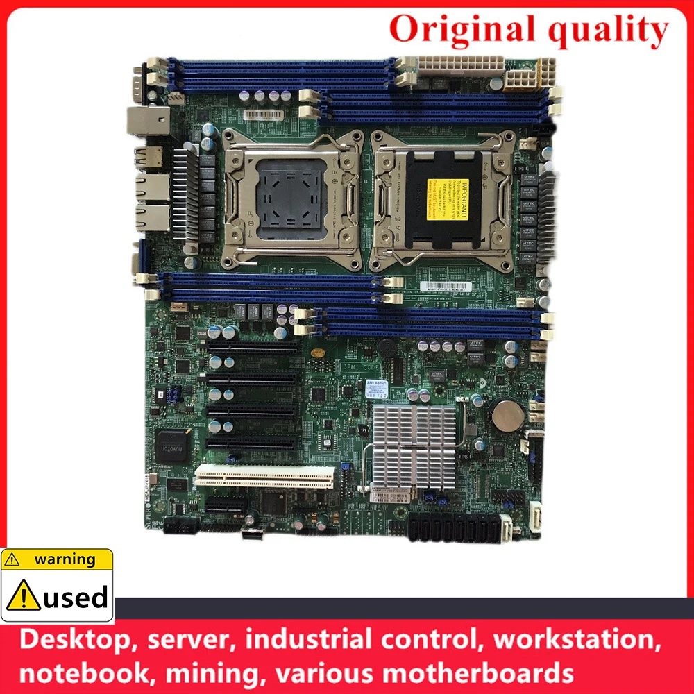 Used For Supermicro X9SCM-iif Motherboards C602 LGA 2011 DDR3 ECC Server workstation Mainboard PCI-E3.0 SATA3 USB3.0