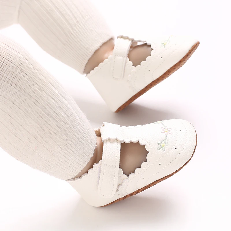 0-18M Baby Mädchen Prinzessin Schuhe Niedlich Gedruckt Weichen Stoff Unten Anti-rutsch Frühling und Herbst Prinzessin Schuhe erste Schritt Schuhe – Detail 36