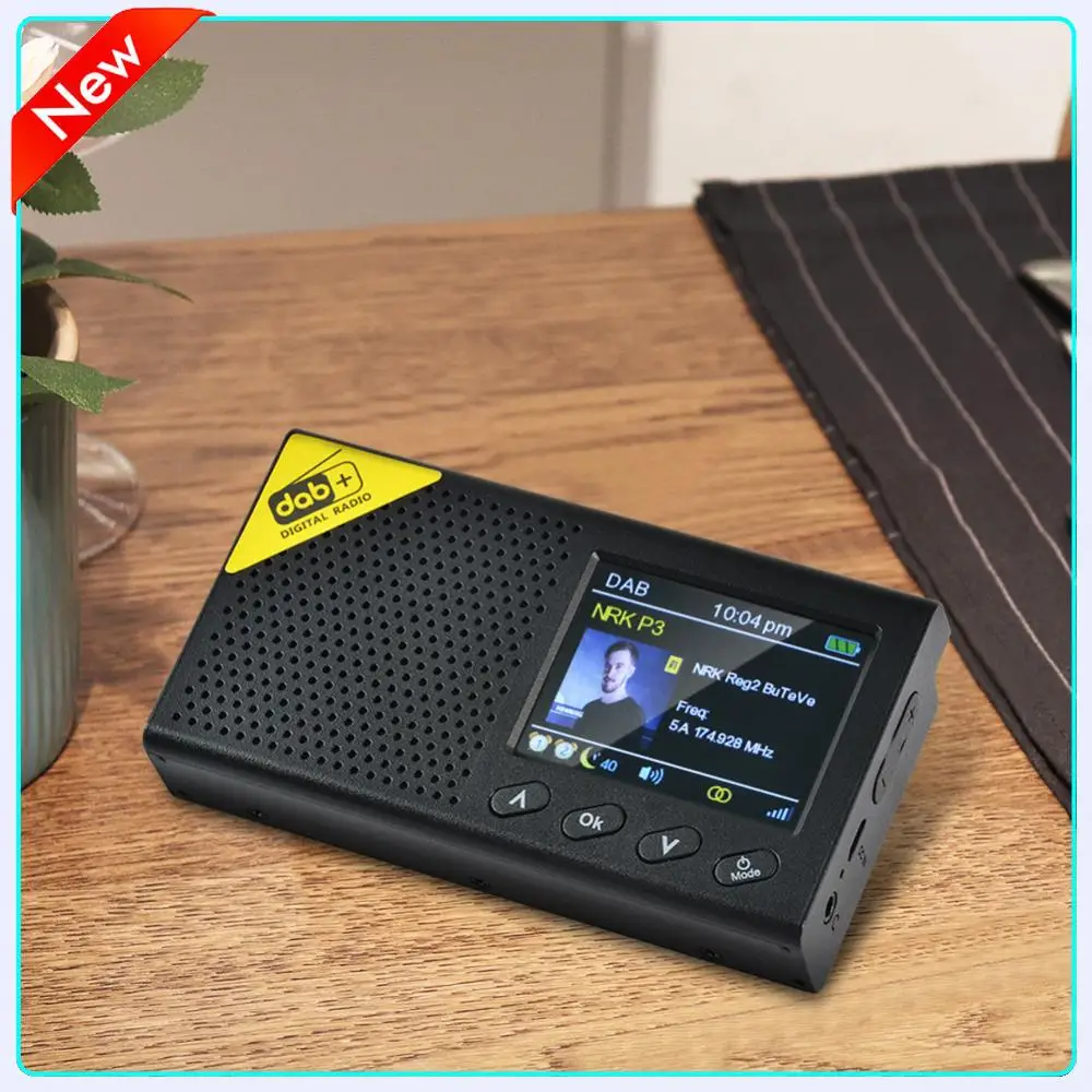 

Цифровое радио DAB, портативный 2,4-дюймовый ЖК-дисплей, Bluetooth 5,0, FM-приемник, высококачественный чип, перезаряжаемый, для дома, на открытом воздухе, в Европе, Австралии