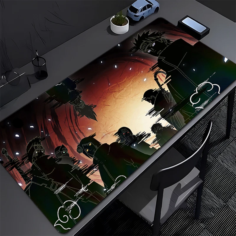 

Mousepad NARUTO Uzumaki Naruto Office Computer Desk Mat Keyboard Mouse Pad Laptop Cushion big Non-slip Deskpad PC Anime Mousepad