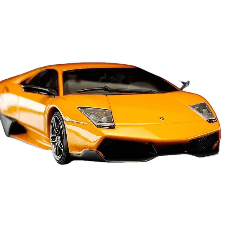 Lamborghini-modelo de coche estático de simulación de aleación de LP670-4, colección de juguetes decorativos para niños, regalos de vacaciones para niños, 1:43