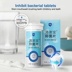 1Bottle Hydrogen Water Tablets,Inhibit Bacterial Tablets Brushing Teeth Inhibitory And Teeth，800PPB Max