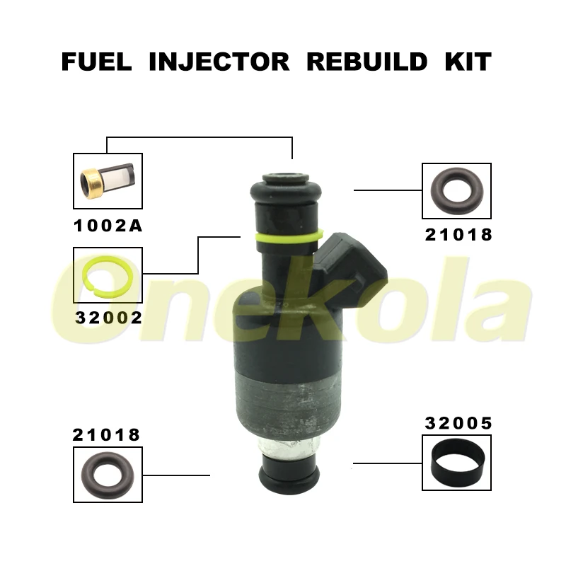 

Fuel Injector Repair Kits for 1994-1995 CHEVROLET CAPRICE CORVETTE V8 5.7L 17095004 17121068