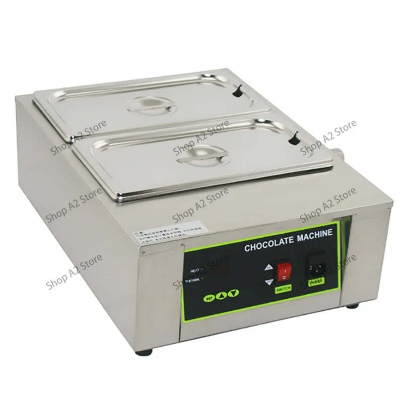 220V 1/2 Grid Electric Chocolate Melter, Digital Display Chocolate Tempering Heating Furnace