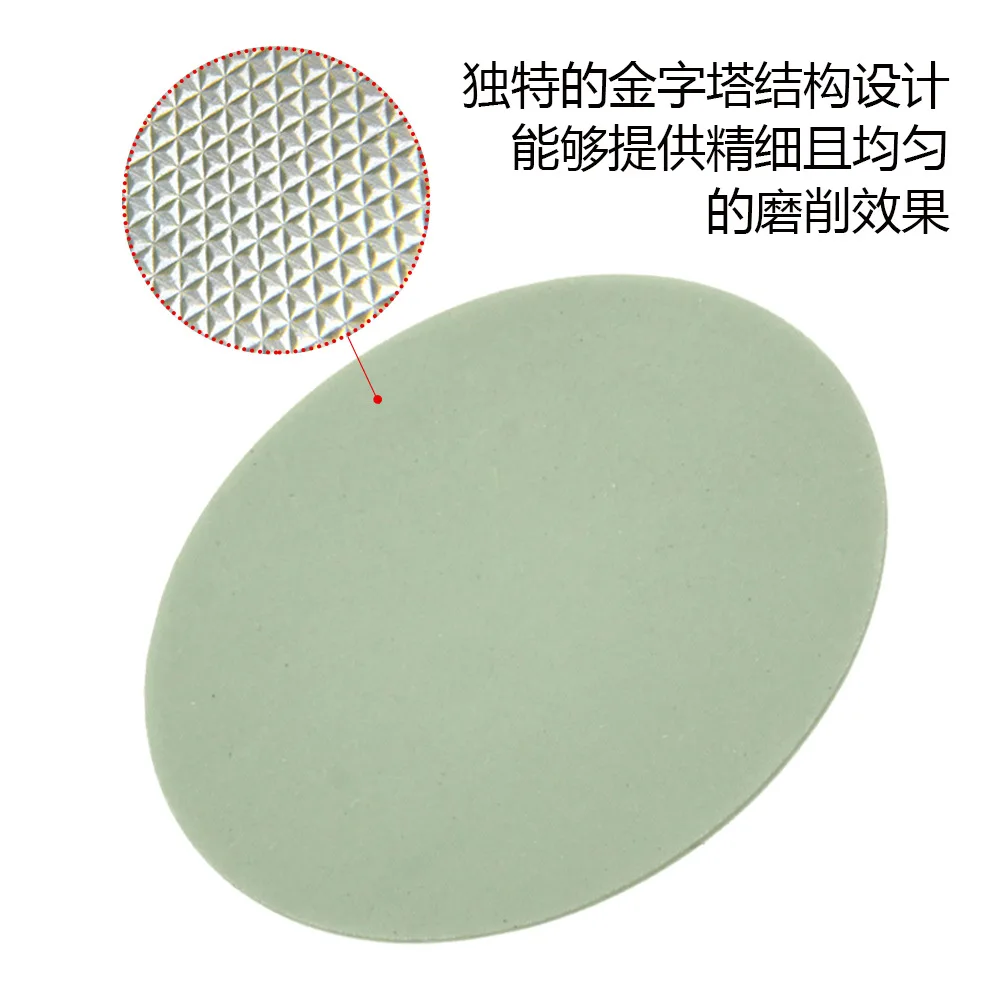 500 uds/rollo: papel de lija especial 466LA, amoladora de esquina de belleza para pintura de coche, pulido de piel de arena, placa de molienda de punto piramidal