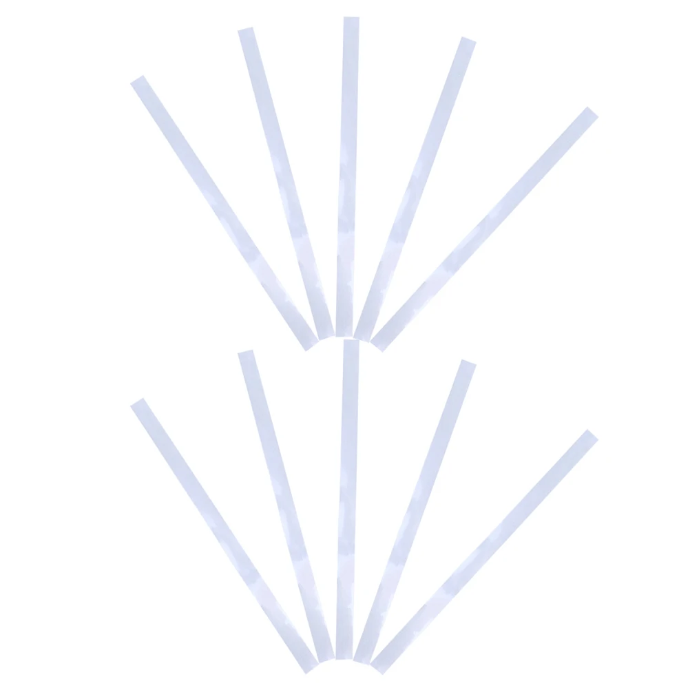 

10Pcs Reflective Strips for Speedometer Tachometer Accessory High Reflectivity Precise Results Multiple Strips Pack