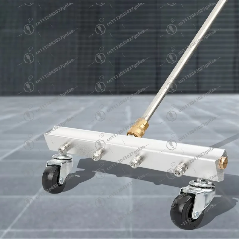 High Pressure Undercarriage Cleaner Water Broom 4 Nozzle Stainless Steel for  Pressure Washer Car Chassis Accessory