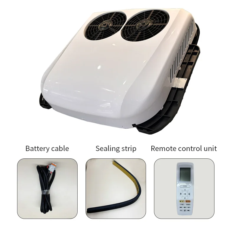 Wholesale 12V Truck Parking Air Conditioning 24 Volt Roof Air Conditioner for Autos 12V Parking Roof AC for Trucks