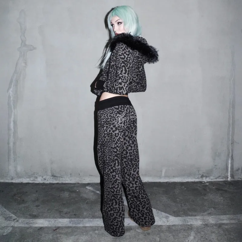 เสื้อแจ็คเก็ตสไตล์ยุโรปและอเมริกา สำหรับฤดูใบไม้ร่วง/ฤดูหนาว ทรงเข้ารูป คอปกขนสั้น ซิปหน้า สไตล์ Y2K