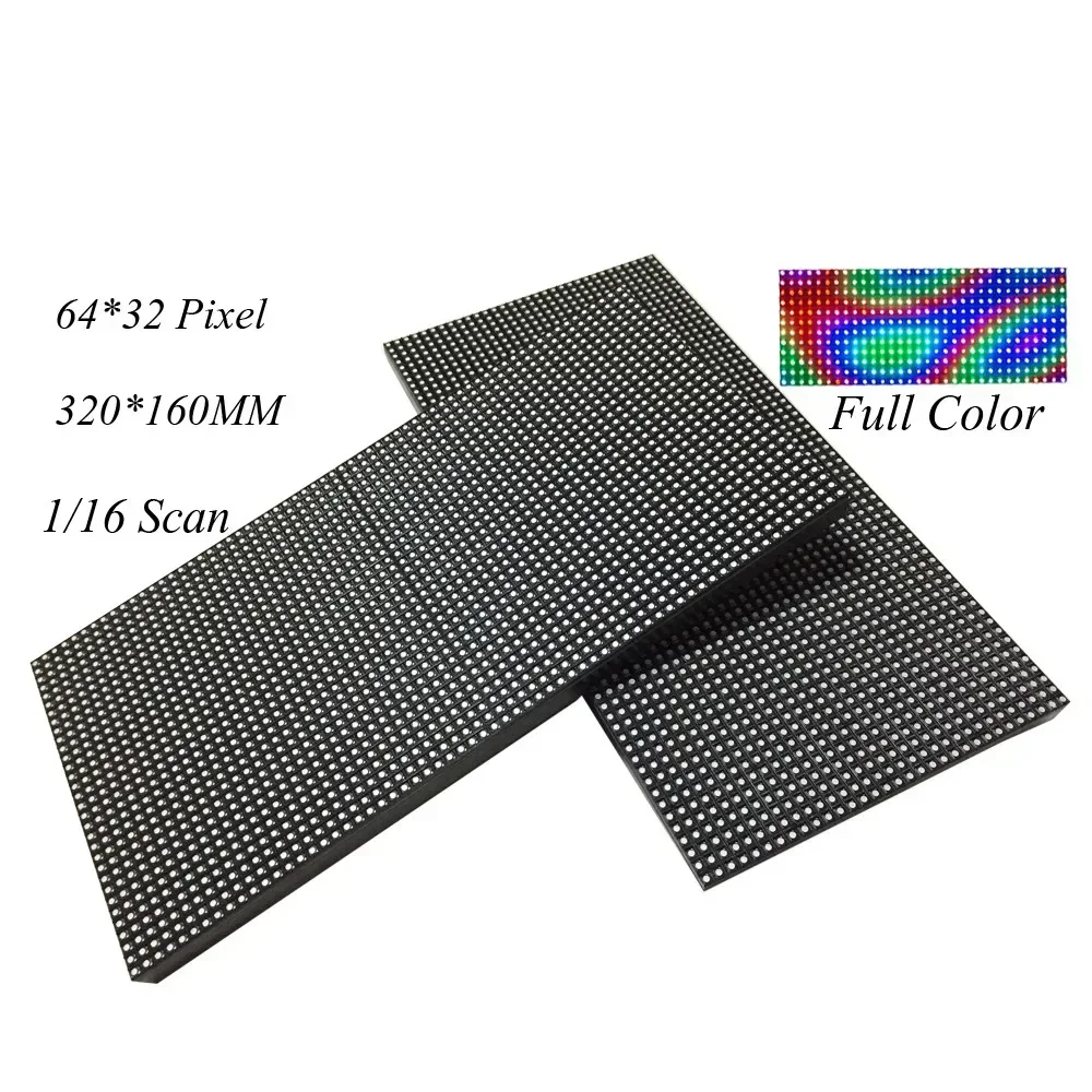 BOTAI P5 Indoor Matrix Panel RGB 320x160 Module LED Full-Color Display SMD2121 Light 64x32 Pixels 16Scan Screen Advertising Wall