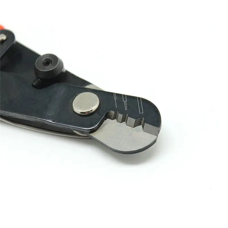 Happy New- Three-Stage Optical Fiber Stripping Pliers 3-Hole Multifunctional 3-In-1 Network Optical Fiber Tool Durable Easy To U