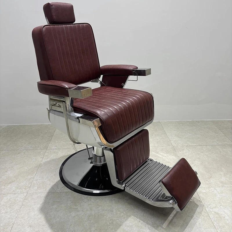 

Hairdressing Footrest Foldable Chair Salon Stations Stylist Rotating Hairdresser Mirror Cadeira De Barbeiro Stool Barber Desk