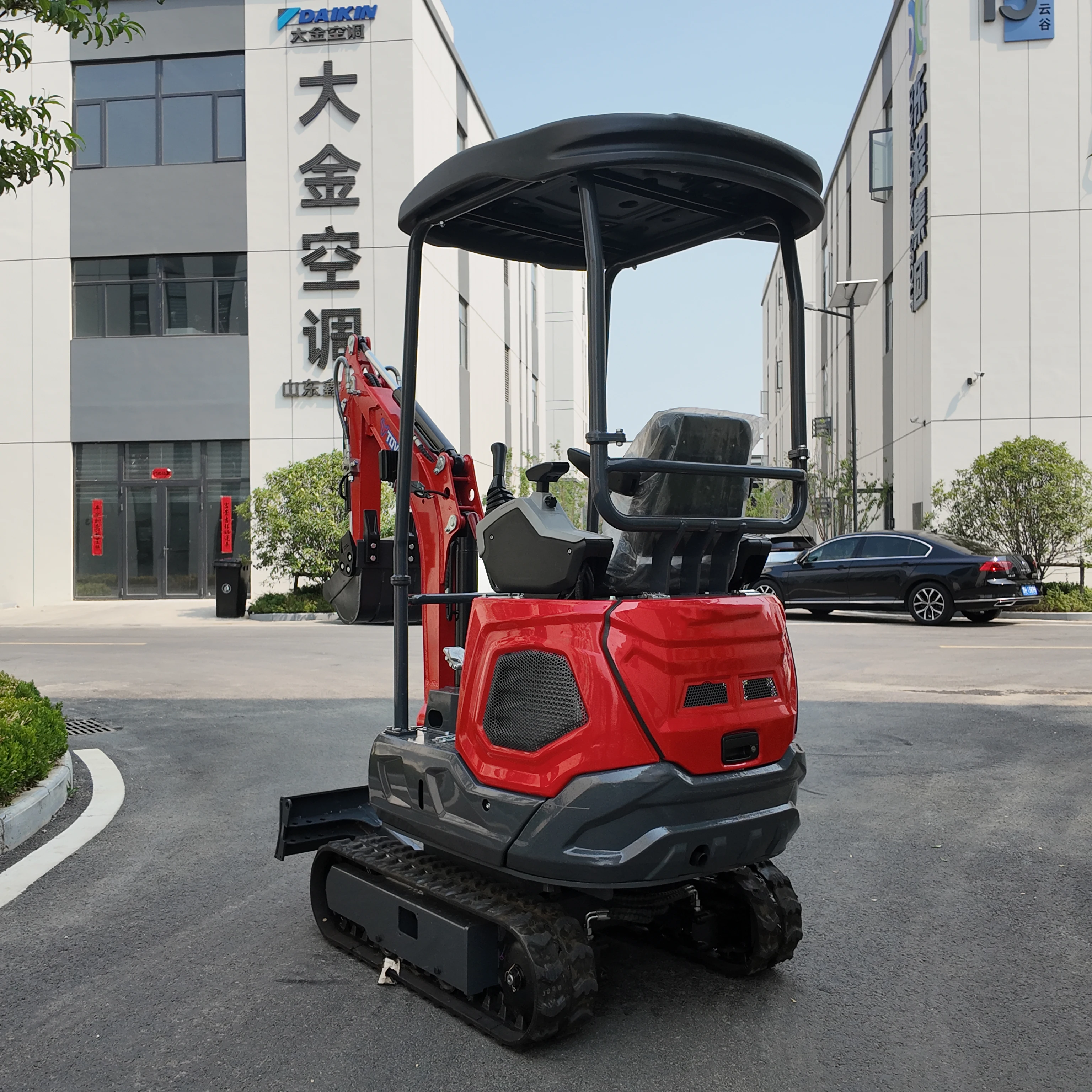 1.5 Ton 1.6 ton Excavator China Mini Hydraulic Excavator Mini bagger Free Shipping Micro Digger Factory Kubota Small excavator