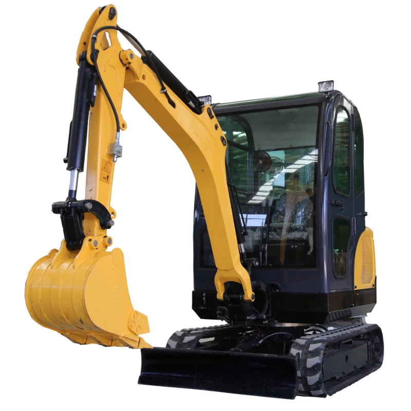 YG China Manufacturer Wholesale 1 Ton Closed Cab Excavator Small Digger Euro 5 EPA 2 Ton Hydraulic Kubota Mini Excavator Price