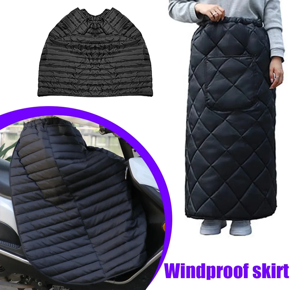

1 Pcs Motorcycle Windshield Skirt Leg Guard Comfort Protection Versatile Convenient Knee Winterization Blanket Windproof Winter